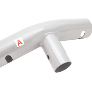 Power Steel & Coleman Power Steel Oval Ground Pool T-Connector Replacement. White